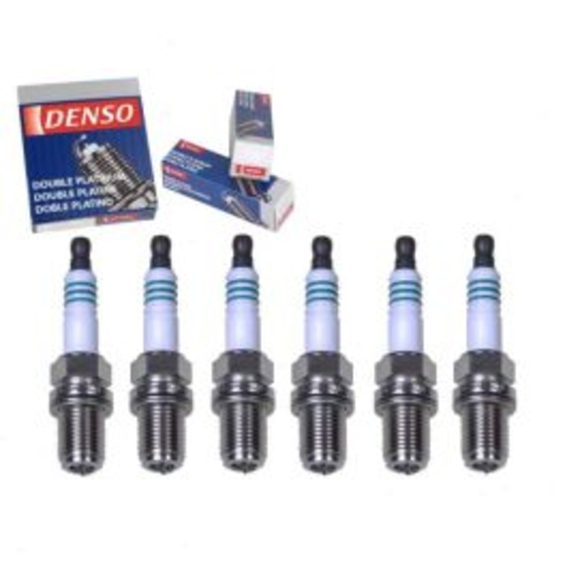 6 pc DENSO Double Platinum Spark Plugs for 1995-2002 Mazda Millenia 2.3L V6