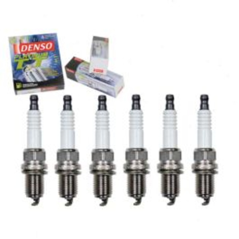 6 pc DENSO Platinum TT Spark Plugs for 1997 Mercedes-Benz E320 3.2L L6