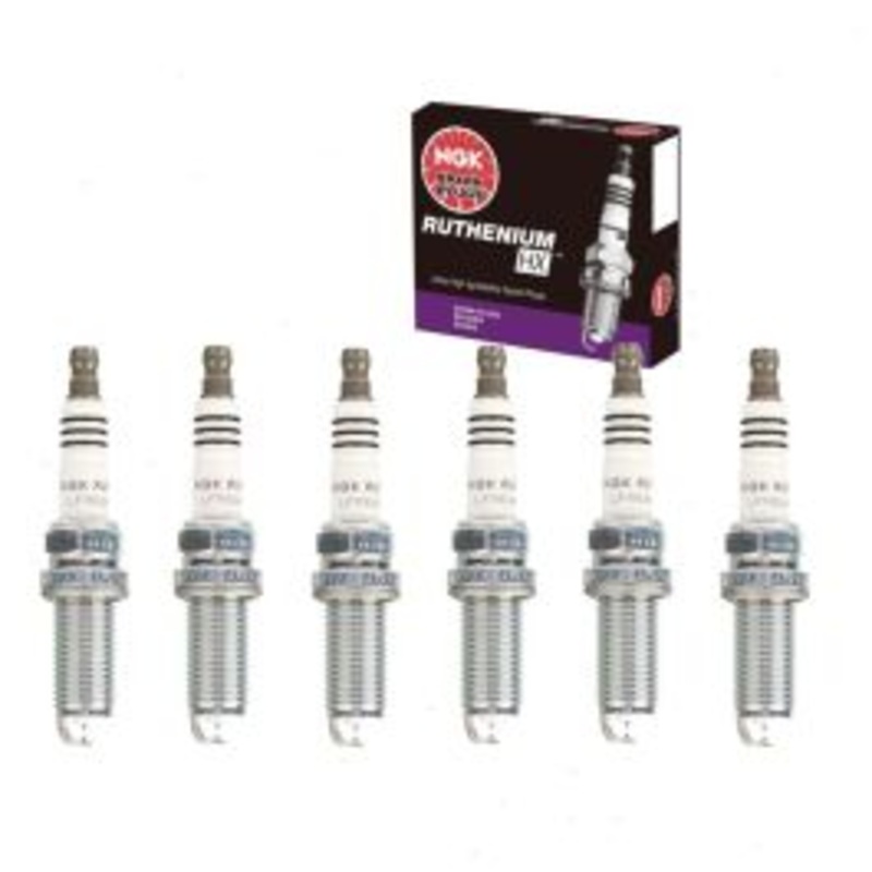 6 pc NGK Ruthenium HX Spark Plugs for 2007-2011 Lexus GS450h 3.5L V6
