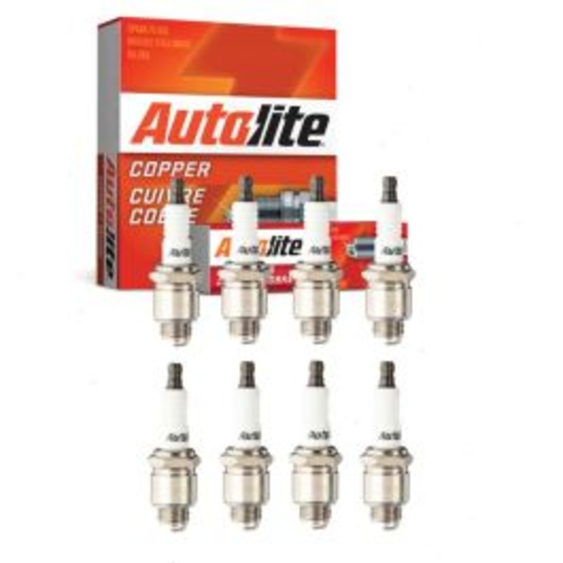 8 pc Autolite Copper Core Spark Plugs for 1959 Chevrolet 3F 4.6L V8