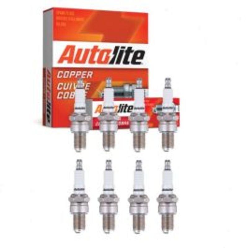 8 pc Autolite Copper Core Spark Plugs for 1970 Chevrolet Monte Carlo 7.4L V8