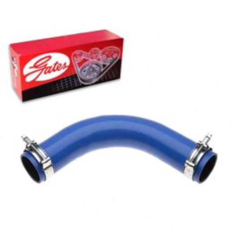 Gates Turbocharger to Pipe Hot Side Turbocharger Intercooler Hose Kit for 2001-2004 GMC Sierra 2500 HD 6.6L V8