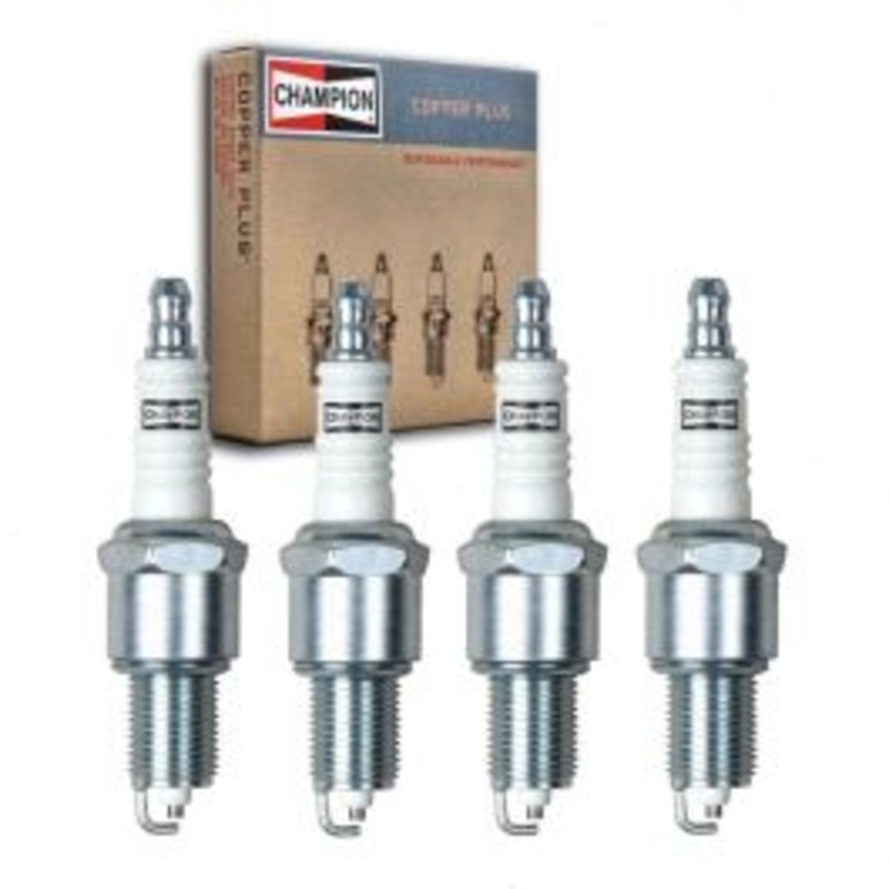 4 pc Champion Copper Plus Spark Plugs for 1980-1984 Renault LeCar 1.4L L4