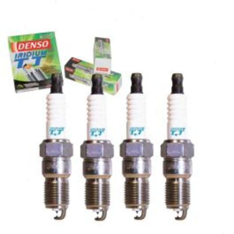 4 pc DENSO Iridium TT Spark Plugs for 1983-1988 Ford EXP 1.6L 1.9L L4
