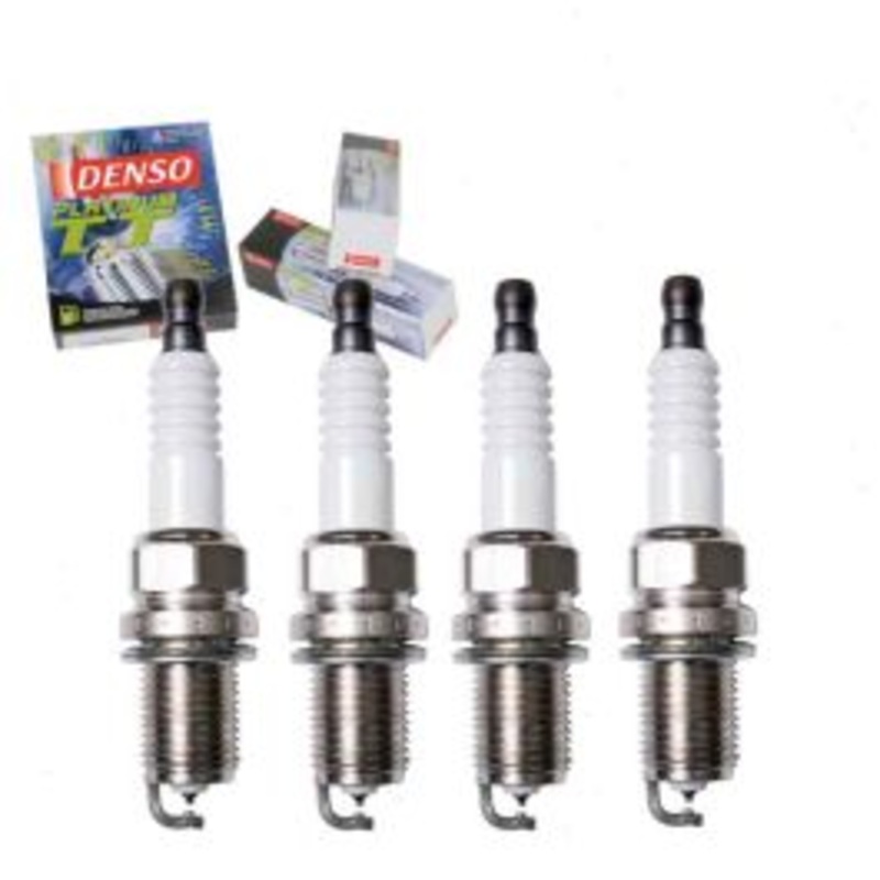 4 pc DENSO Platinum TT Spark Plugs for 1991 Toyota MR2 2.2L L4