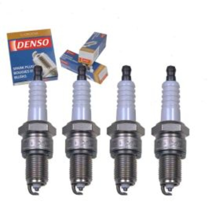 4 pc DENSO Standard U-Groove Spark Plugs for 1992-1993 Isuzu Stylus 1.6L L4