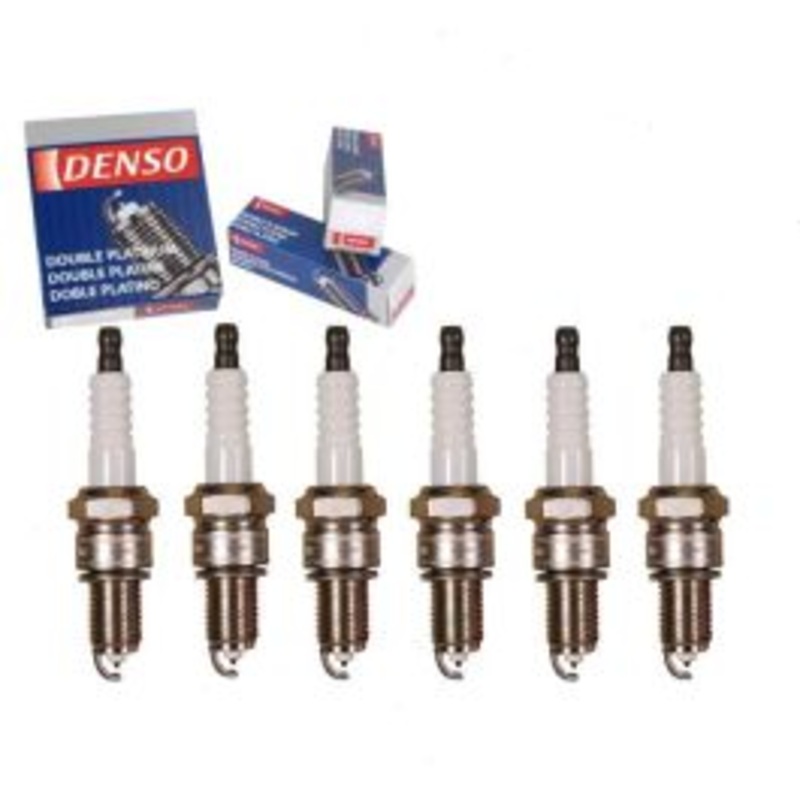 6 pc DENSO Double Platinum Spark Plugs for 1990-2000 Plymouth Grand Voyager 3.3L V6