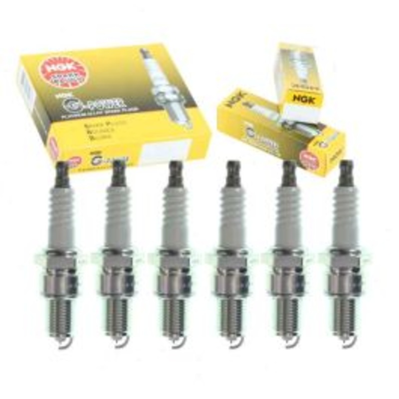 6 pc NGK G-Power Spark Plugs for 1970-1977 American Motors Gremlin 3.3L 3.8L 4.2L L6