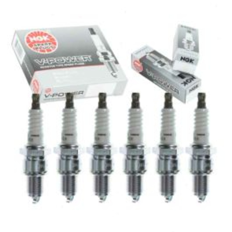 6 pc NGK V-Power Spark Plugs for 1968-1969 Chevrolet C10 Suburban 4.1L L6