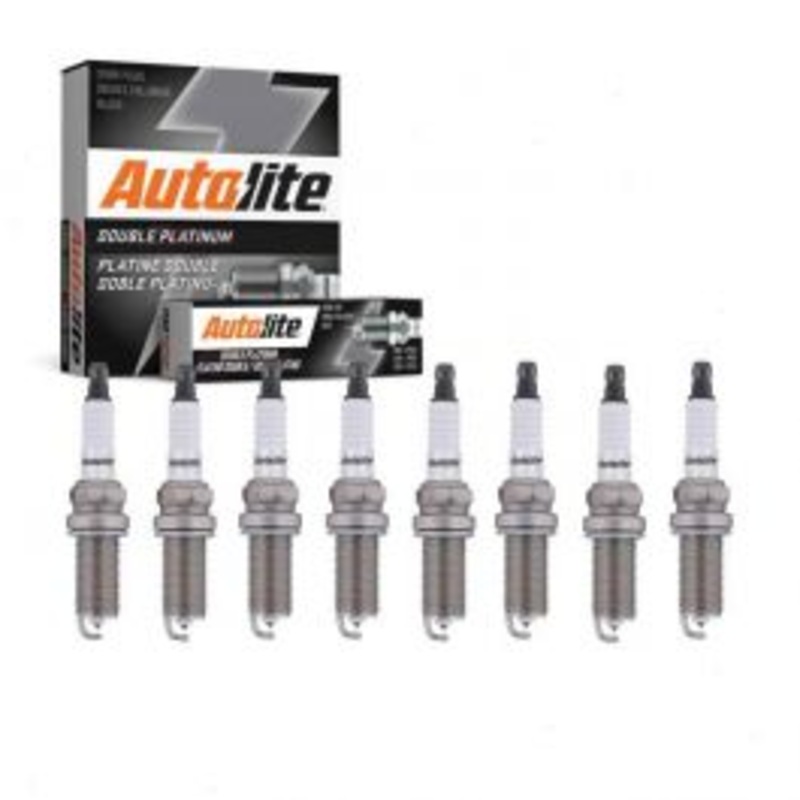 8 pc Autolite Double Platinum Spark Plug for 2015-2019 Dodge Challenger 6.2L