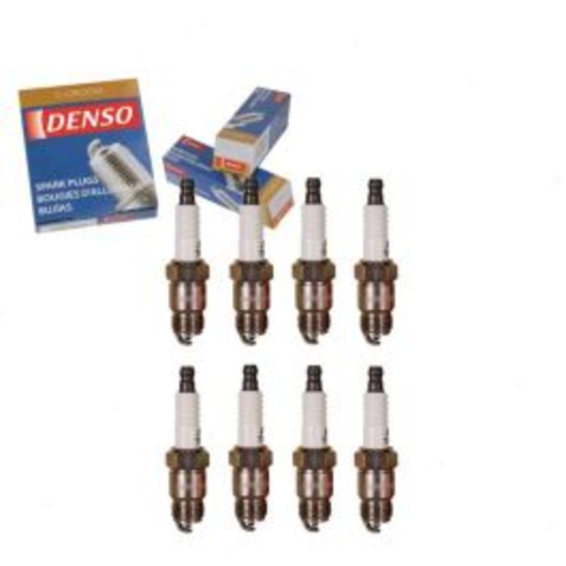 8 pc DENSO Standard U-Groove Spark Plugs for 1972-1974 Pontiac Grandville 7.5L V8