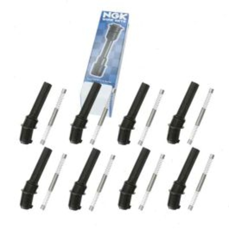 8 pc NGK Ignition Coil Boots for 2000-2005 Ford Excursion 5.4L V8