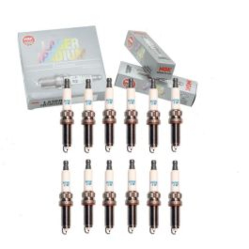 12 pc NGK Laser Iridium Spark Plugs for 2017-2019 BMW M760Li xDrive 6.6L V12