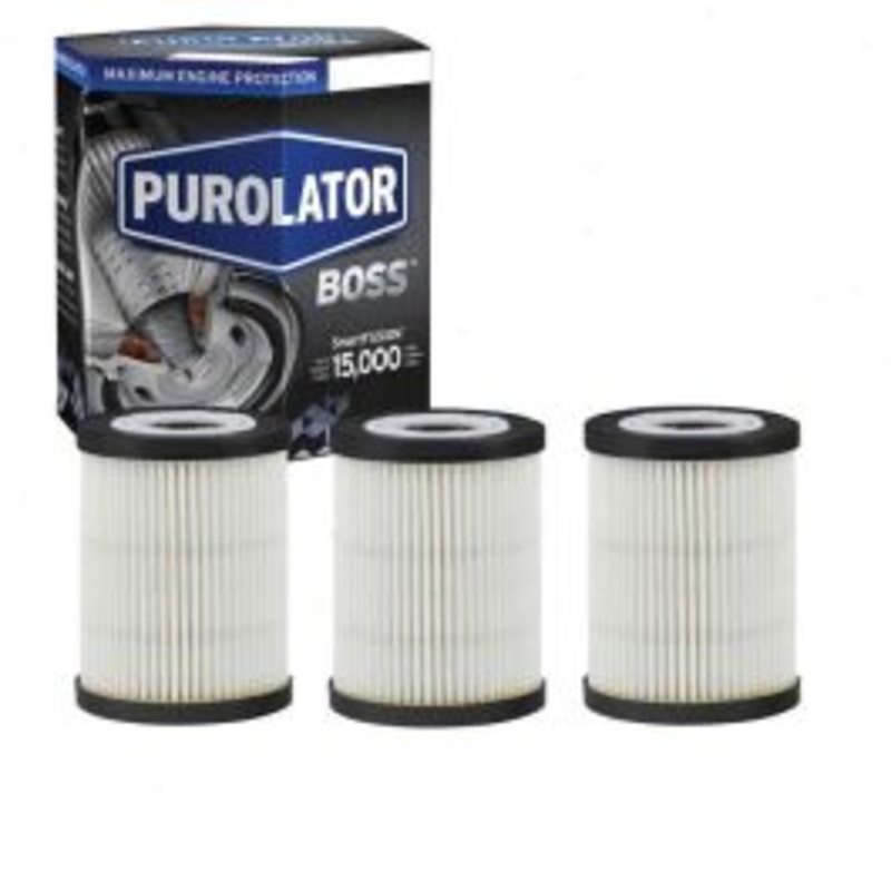 3 pc Purolator BOSS PBL25609 Engine Oil Filters