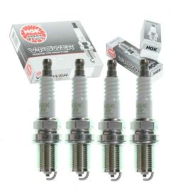 4 pc NGK V-Power Spark Plugs for 1991-1995 Toyota MR2 2.0L L4