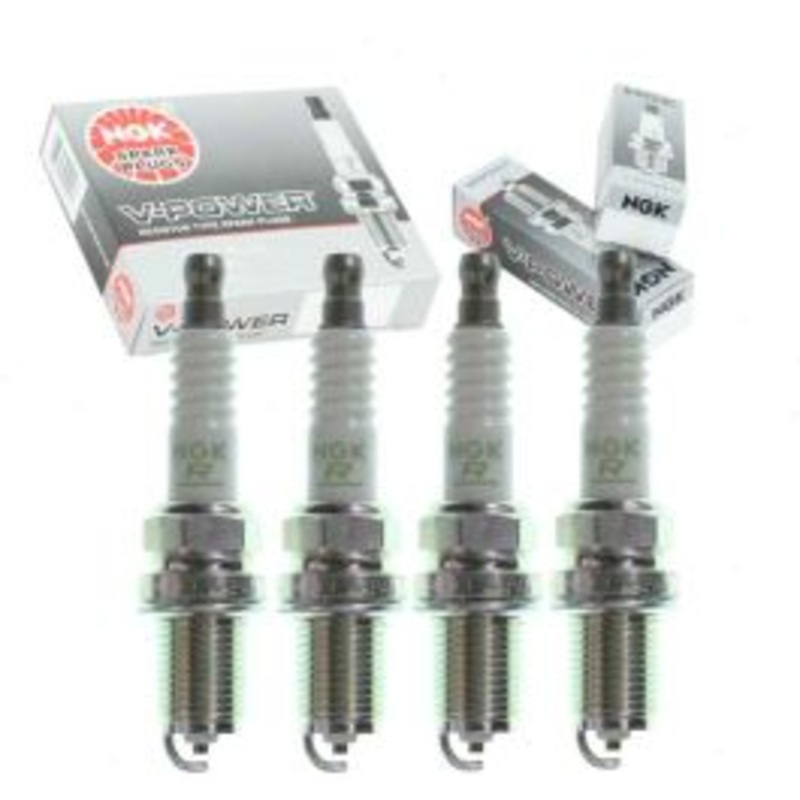4 pc NGK V-Power Spark Plugs for 1992-2001 Acura Integra 1.7L 1.8L L4