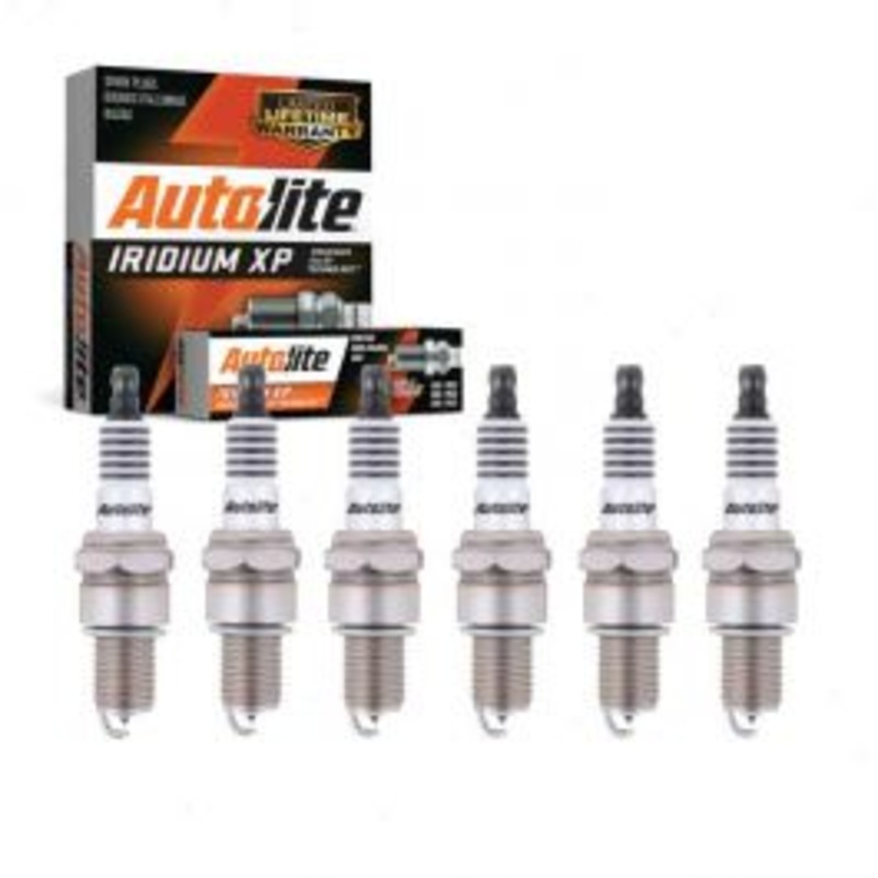 6 pc Autolite Iridium XP XP646 Spark Plug