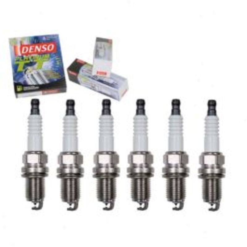 6 pc DENSO Platinum TT Spark Plugs for 1992-1997 Subaru SVX 3.3L H6