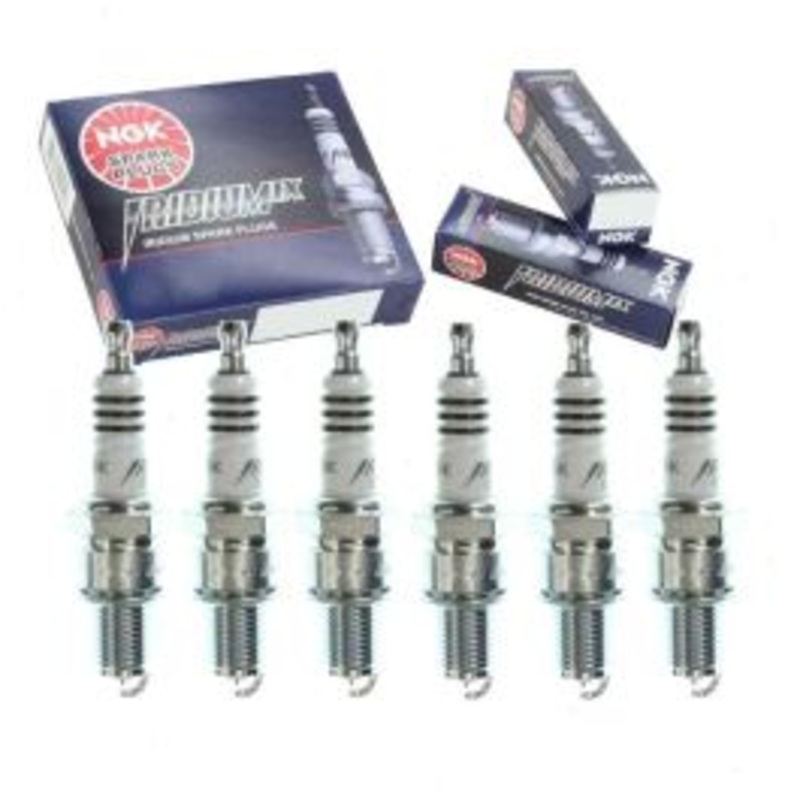 6 pc NGK Iridium IX Spark Plugs for 1969-1973 Ferrari Dino 246 GT 2.4L V6