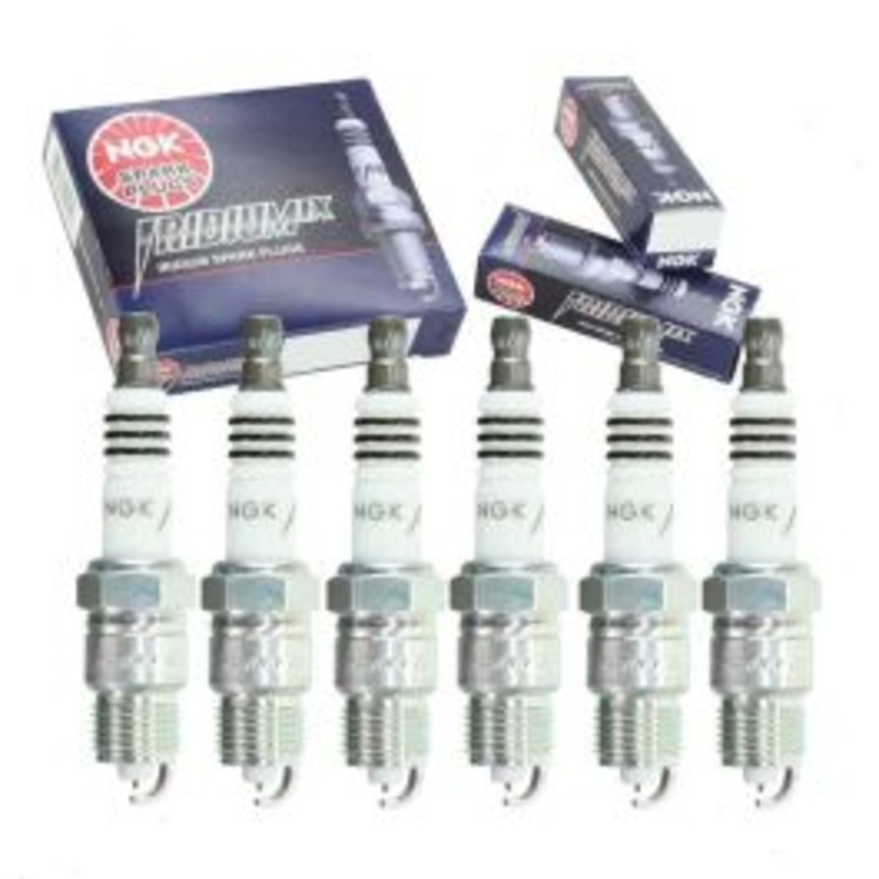 6 pc NGK Iridium IX Spark Plugs for 1981-1987 Dodge B150 3.7L L6