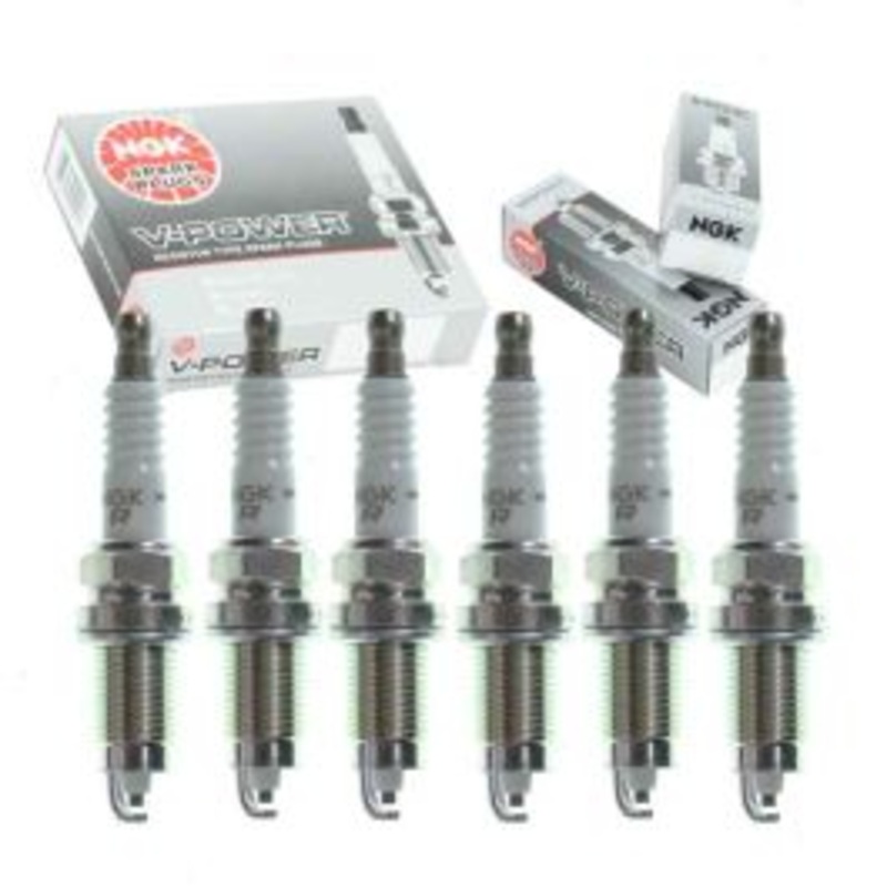 6 pc NGK V-Power Spark Plugs for 1980-1983 American Motors Spirit 4.2L L6
