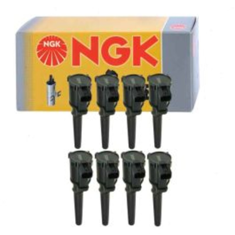 8 pc NGK Ignition Coils for 2000 Lincoln LS 3.9L V8