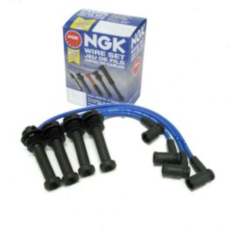 NGK Spark Plug Wire Set for 2002 Mercury Cougar 2.0L L4