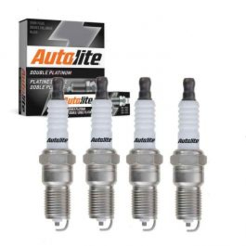 4 pc Autolite Double Platinum APP5243 Spark Plug
