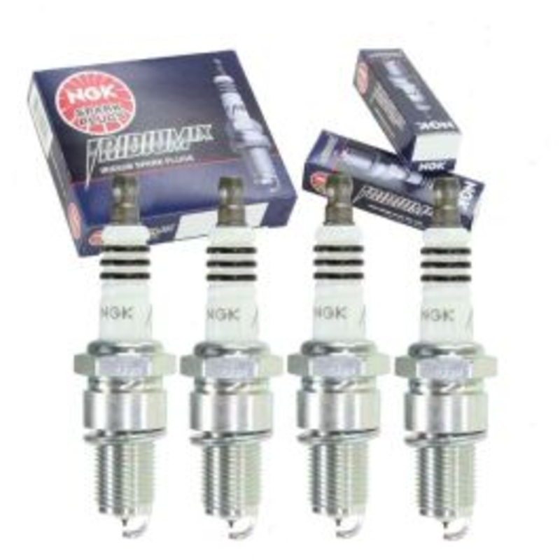 4 pc NGK Iridium IX Spark Plugs for 1987-1990 Mitsubishi Van 2.4L L4