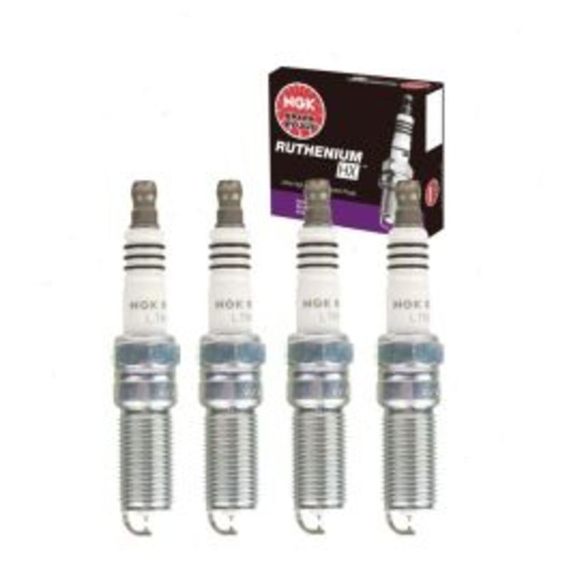 4 pc NGK Ruthenium HX Spark Plugs for 2007-2008 Isuzu i-290 2.9L L4