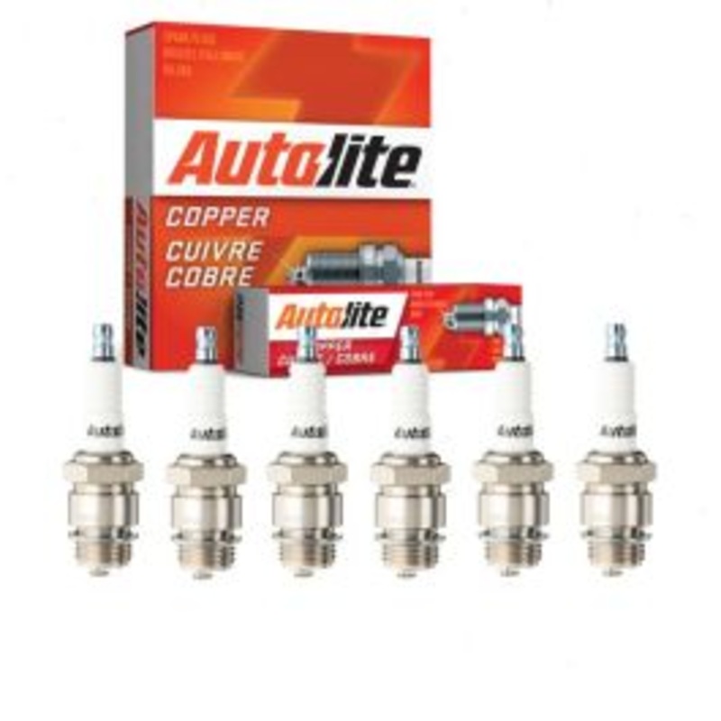 6 pc Autolite Copper Core Spark Plugs for 1930 Chevrolet Universal