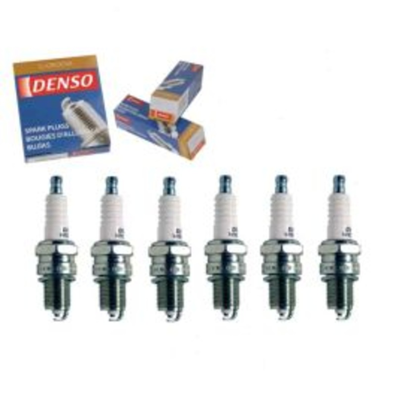 6 pc DENSO Standard U-Groove Spark Plugs for 1961-1969 Chevrolet Impala 3.8L 4.1L L6