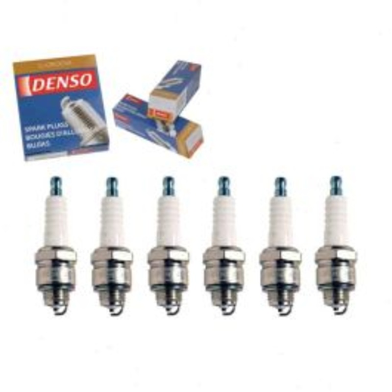 6 pc DENSO Standard U-Groove Spark Plugs for 1962-1967 Buick Special 3.2L 3.7L V6
