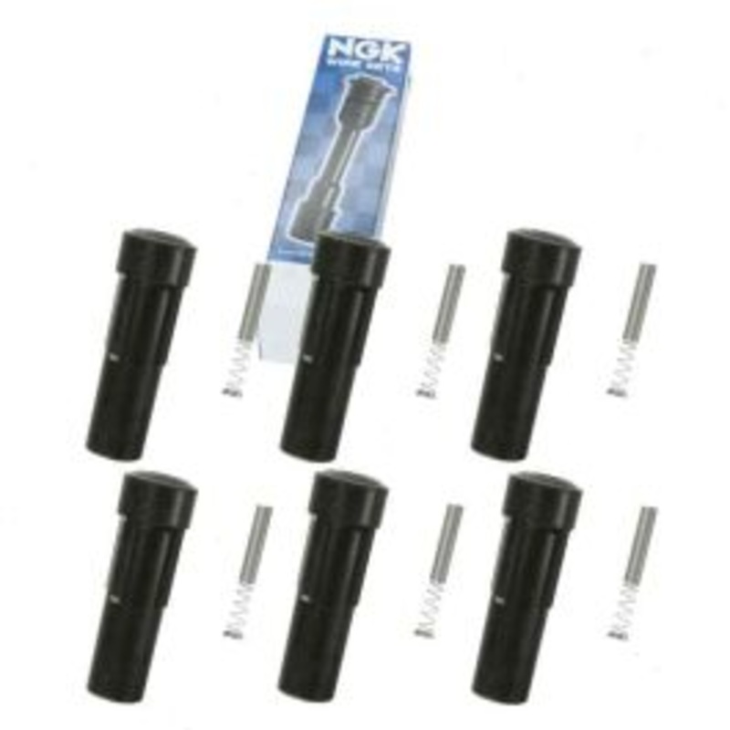 6 pc NGK Ignition Coil Boots for 1999-2004 Jeep Grand Cherokee 4.0L L6