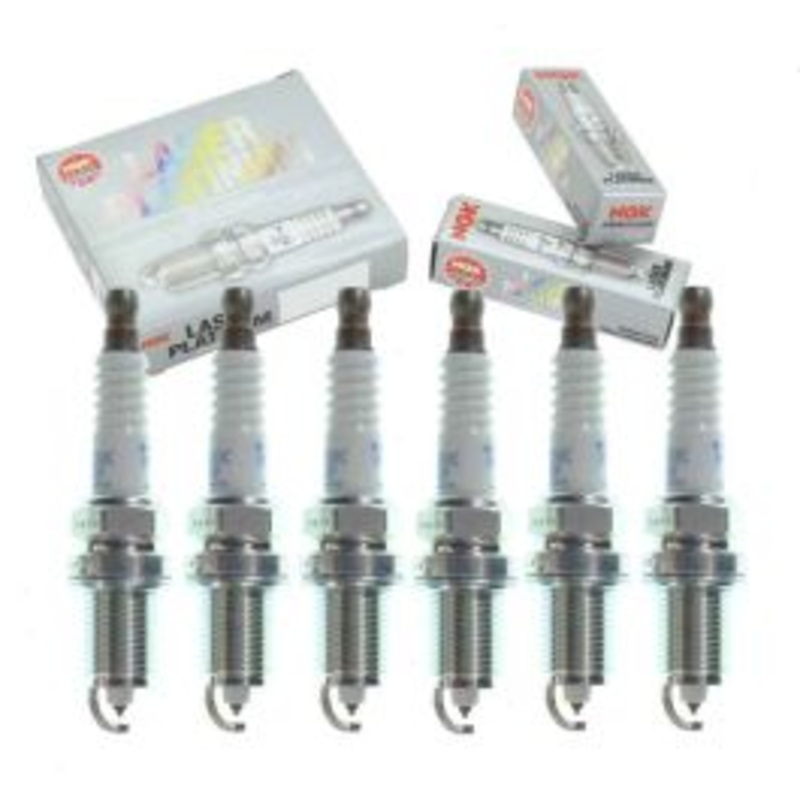 6 pc NGK Laser Platinum Spark Plugs for 2002-2003 Acura TL 3.2L V6