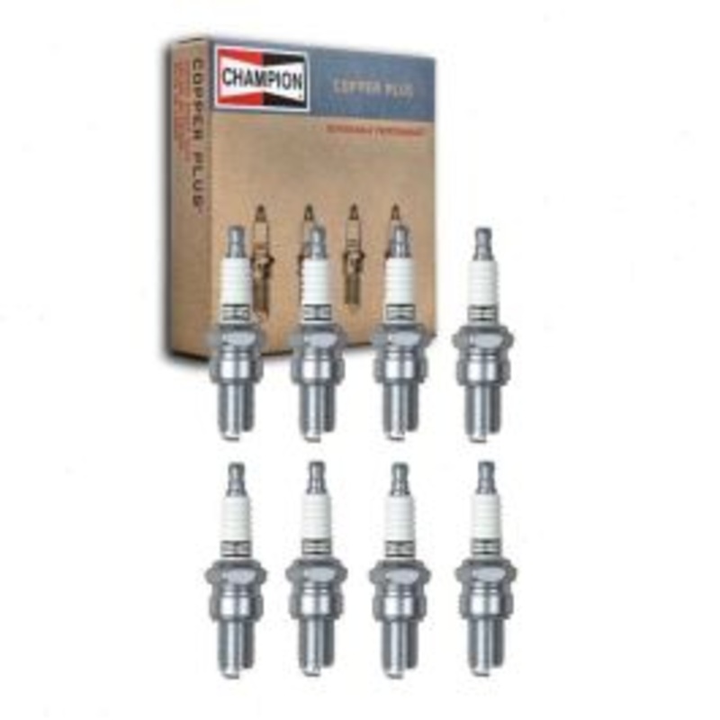 8 pc Champion Copper Plus Spark Plugs for 1960-1961 Chevrolet K20 Pickup 5.7L V8