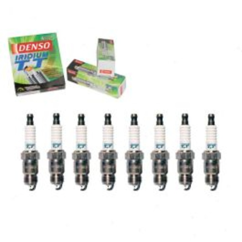 8 pc DENSO Iridium TT Spark Plugs for 1969-1970 Jeep J-3600 5.7L V8