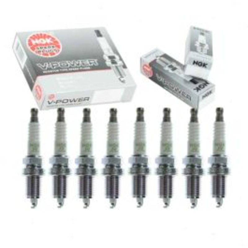 8 pc NGK V-Power Spark Plugs for 2006-2008 BMW 750Li 4.8L V8