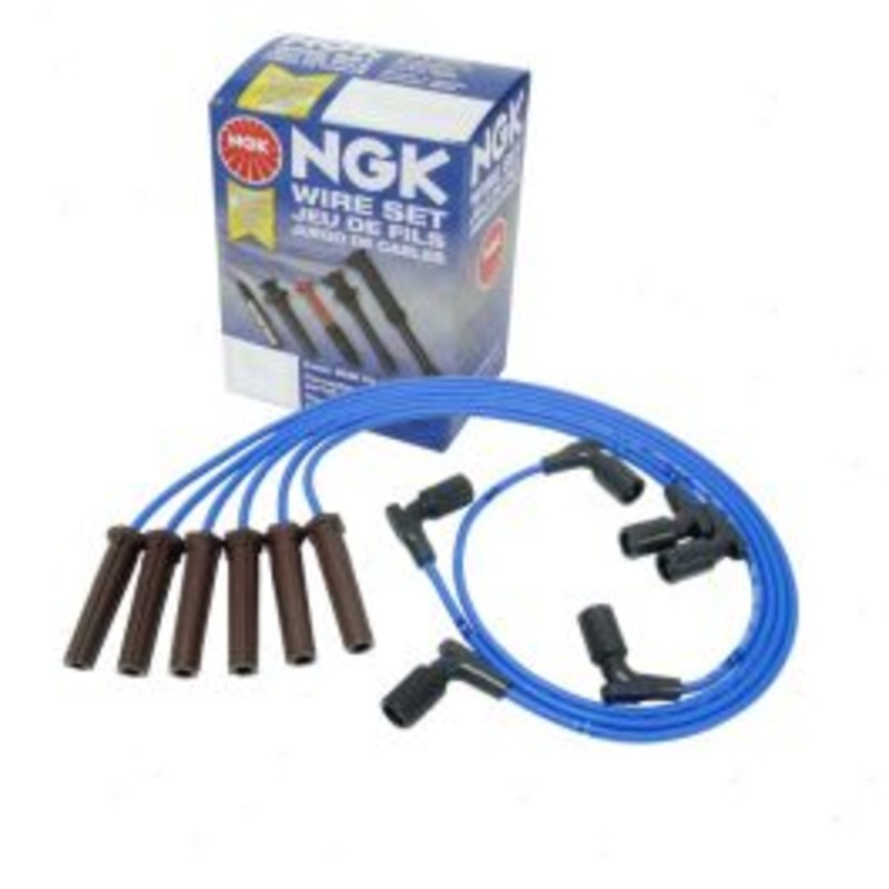 NGK Spark Plug Wire Set for 2006-2009 Pontiac Torrent 3.4L V6