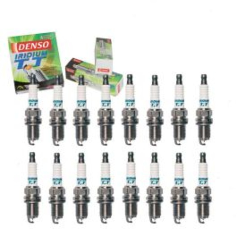 16 pc DENSO Iridium TT Spark Plugs for 2000-2003 Mercedes-Benz ML55 AMG 5.5L V8