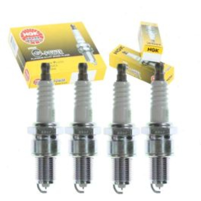 4 pc NGK G-Power Spark Plugs for 1984-1985 Pontiac J2000 Sunbird 1.8L L4