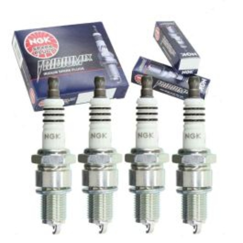 4 pc NGK Iridium IX Spark Plugs for 1986-1989 Honda Accord 2.0L L4