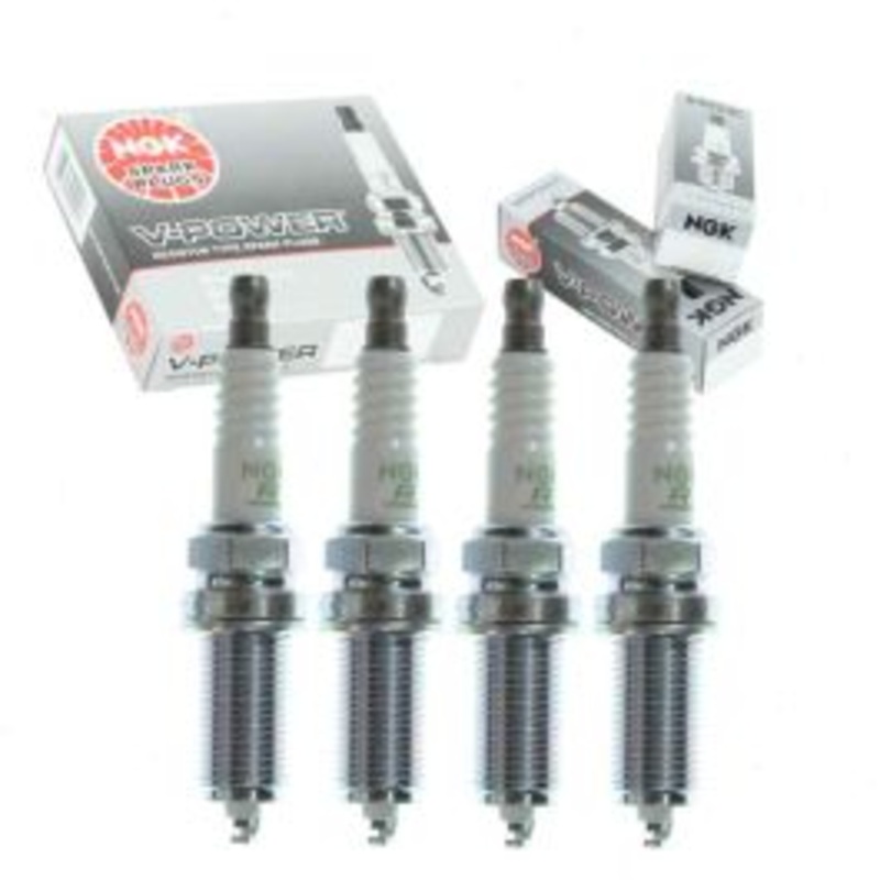 4 pc NGK V-Power Spark Plugs for 2005-2013 Toyota Tacoma 2.7L L4