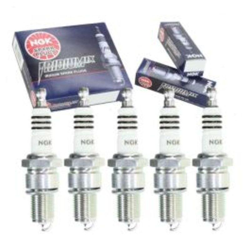 5 pc NGK Iridium IX Spark Plugs for 1986 Audi 5000 Quattro 2.2L L5