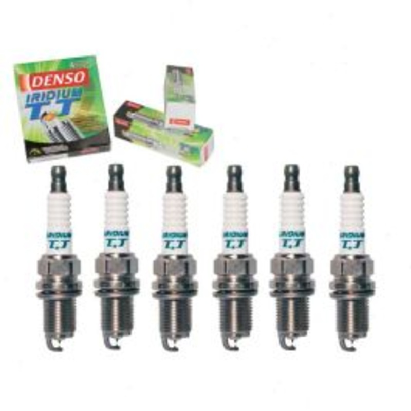 6 pc DENSO Iridium TT Spark Plugs for 1994-1996 Mercedes-Benz SL320 3.2L L6