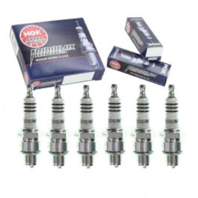 6 pc NGK Iridium IX 6692 BR10HIX Spark Plugs