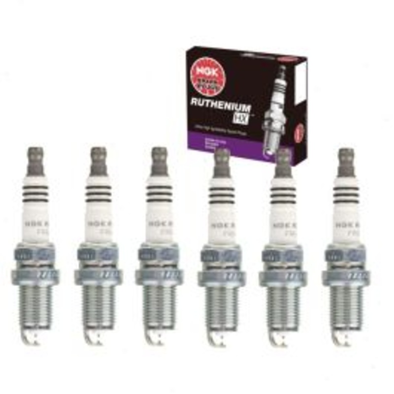 6 pc NGK Ruthenium HX Spark Plugs for 2007-2010 Hyundai Entourage 3.8L V6