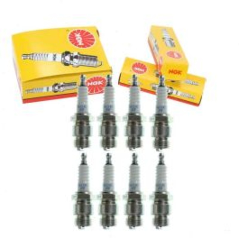 8 pc NGK Standard Spark Plugs for 1974 Dodge M350 5.2L V8