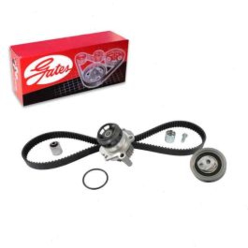 Gates PowerGrip Timing Belt Kit with Water Pump for 2005-2009 Audi A4 2.0L L4