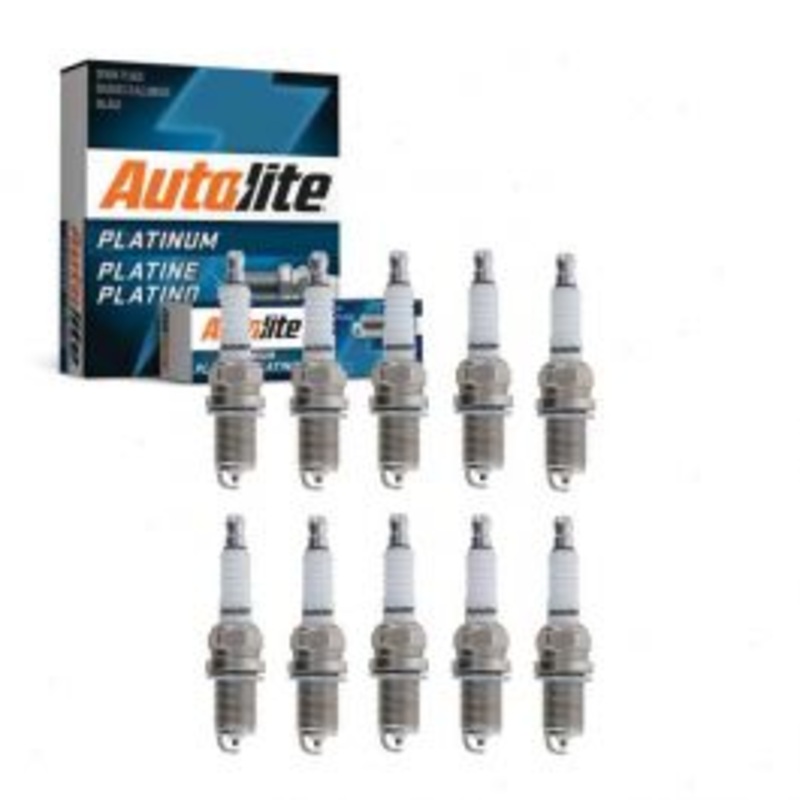 10 pc Autolite Platinum Spark Plug for 1994 Dodge Ram 3500 8.0L V10